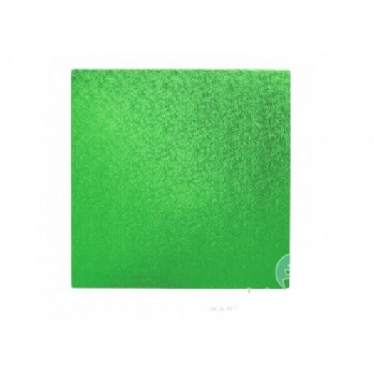 Decora Cakeboard Quadrato Verde Cm 1,2 X 35x35