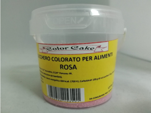 Cc Zucchero Colorato Rosa - 100gr