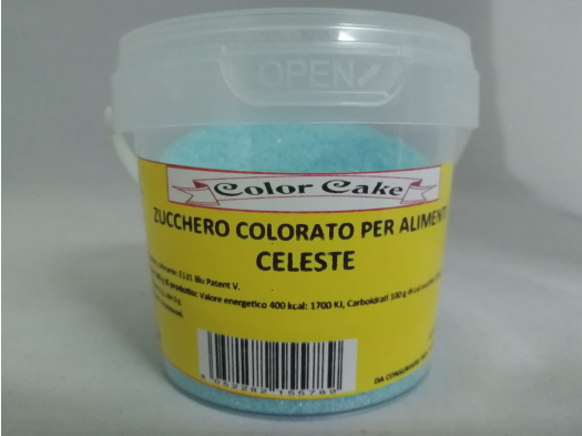 Cc Zucchero Colorato Celeste - 100gr