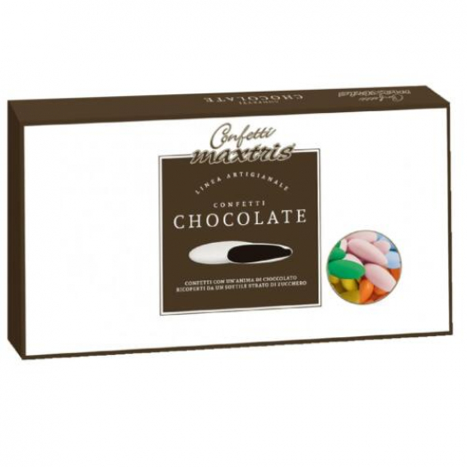 Maxtris Confetti Cioccolato Colori Assortiti - 1kg