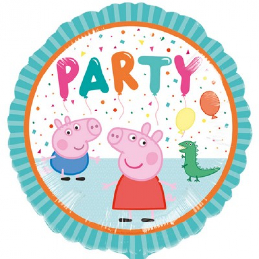 18" Foil Peppa Pig Party