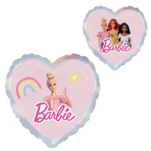 18" Foil Barbie Cuore