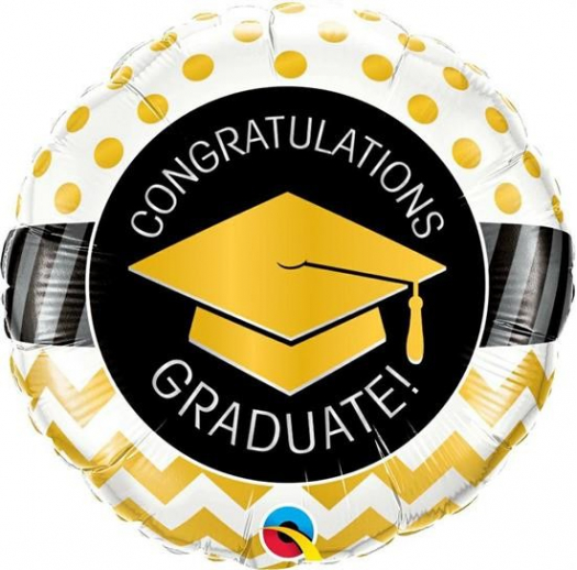 18" Foil Congratulations Graduate!