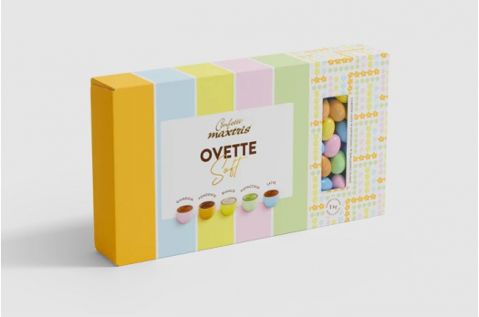 Maxtris Ovette Soft Confettate Assortite - 1kg