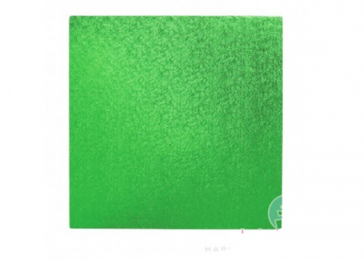 Decora Cakeboard Quadrato Verde Cm 1,2 X 40x40