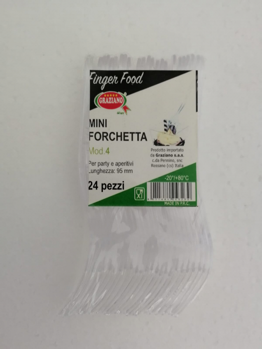 Finger Food Mini Forchetta - 24pz