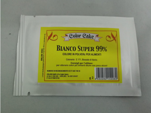 Cc Colorante In Polvere Bianco Super 99%