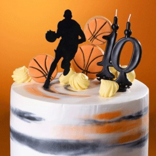 Modecor Cake Topper Metallo Basket