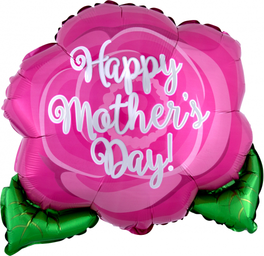 18" Foil Rosa Happy Mother's Day