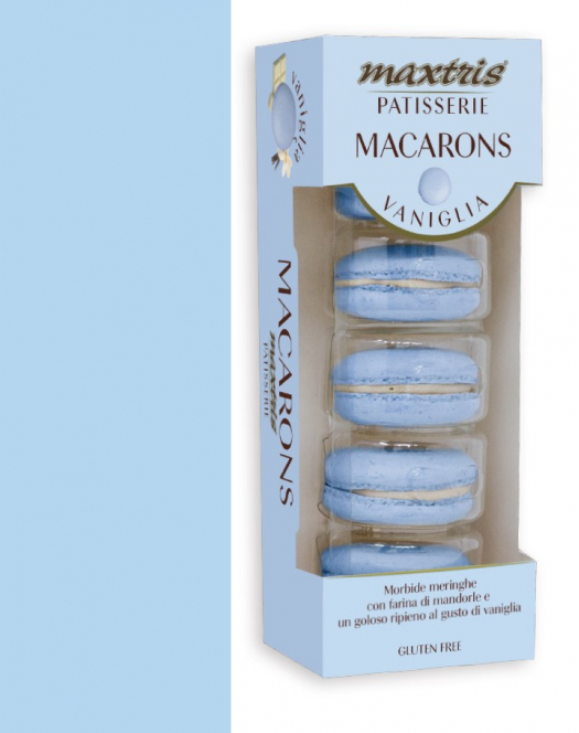 Maxtris Macarons Carta Da Zucchero Vaniglia - 5pz