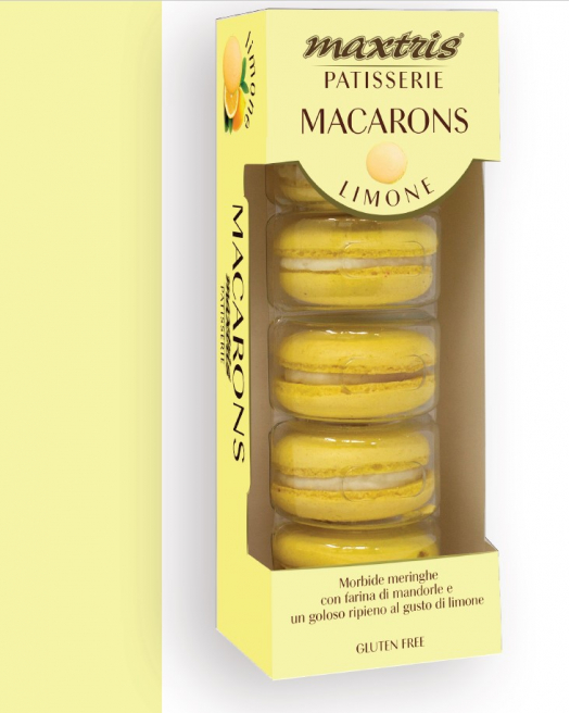 Maxtris Macarons Giallo Limone - 5pz