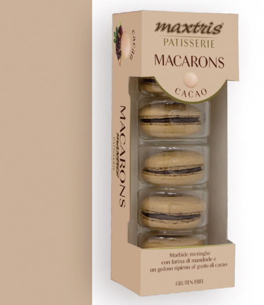 Maxtris Macarons Tortora Cioccolato - 5pz