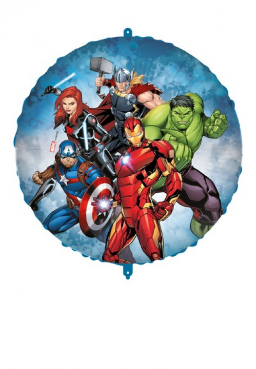 18" Foil Avengers Con Peso E Bacchetta