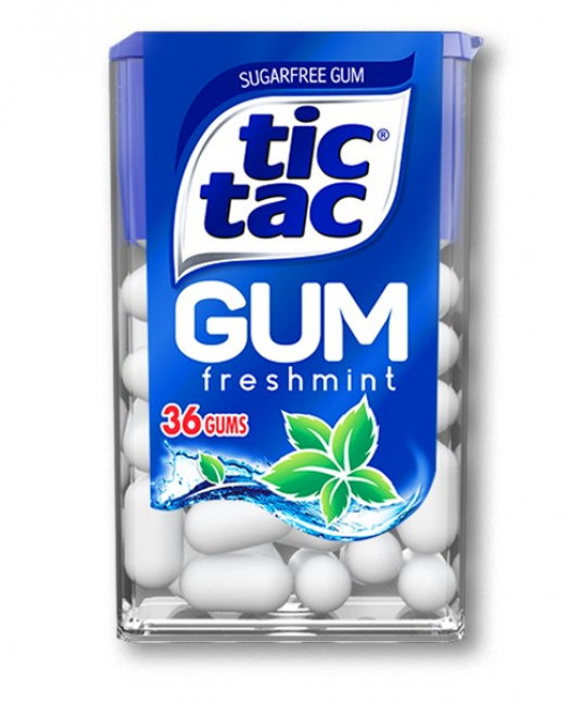 Ferrero Tic Tac 36 Gum Freshmint - 12pz