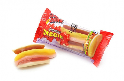Gummi Doggie (hot Dog) - 60 Pz
